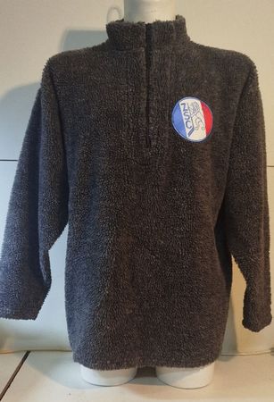 ZSC Lions Fleece Jacke Grau, Top Zustand - Grösse M(em14)