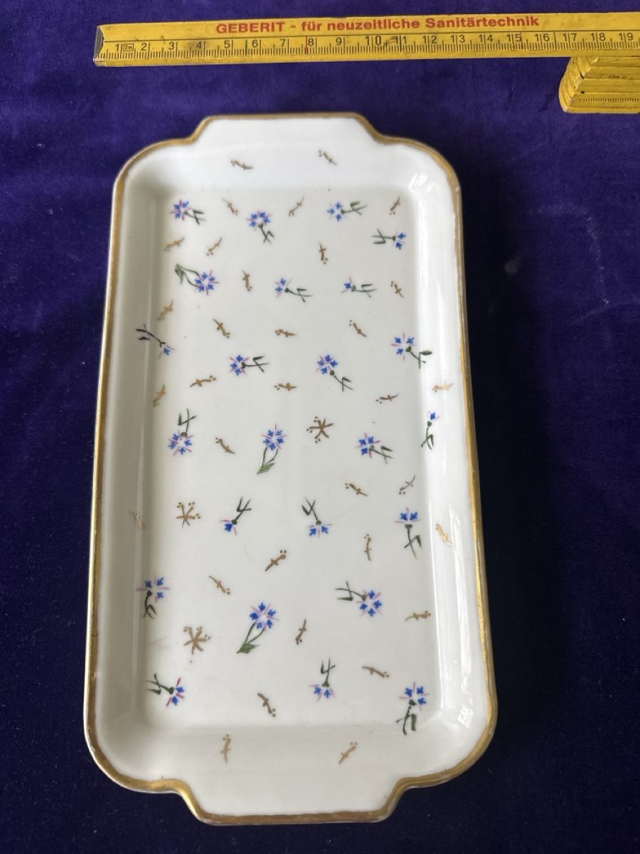 Servierplatten: Langenthal Suisse Serviertablett, Butterplättchen Vintage – Gebraucht aus Zürich von Chaeffeler 3