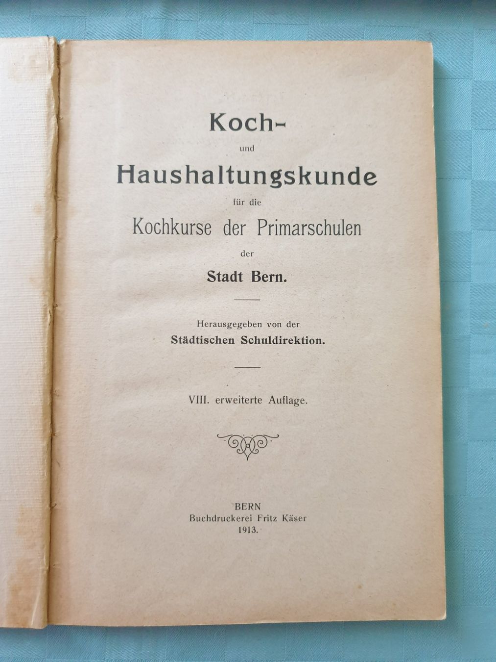 Libri: Koch - Haushaltungskunde Buch – Usato da Mörschwil venduto da spirspi 2