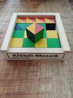 Klötzli-Mosaik Atelier Fischer Holzspielzeug - Top Zustand!