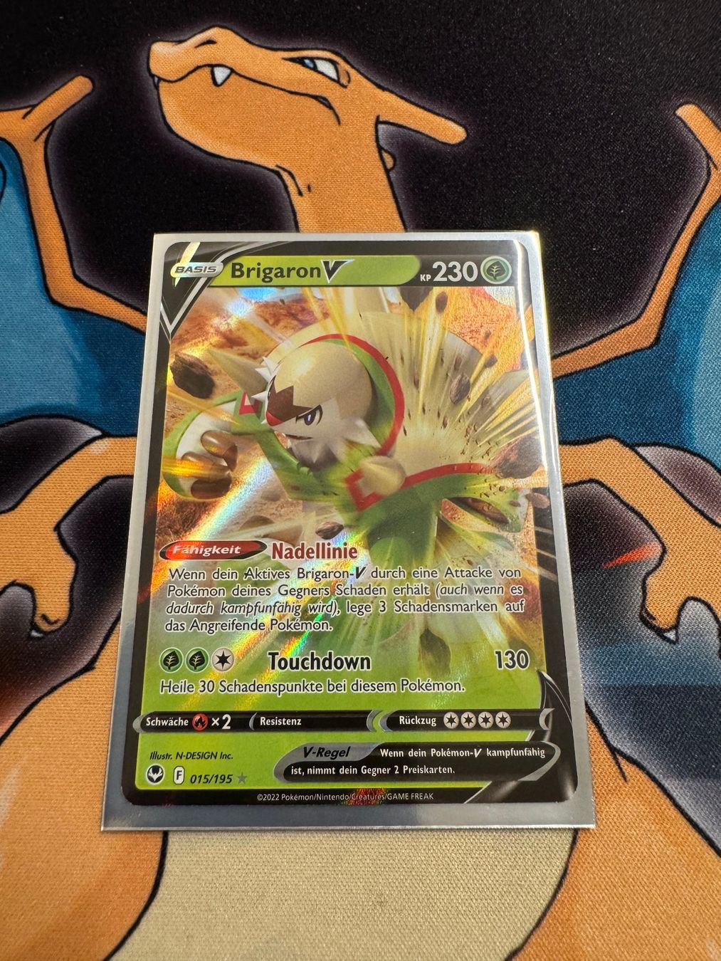 Pokémon Carte collezionabili: Brigaron V (SIT 015) - Silberne Sturmwinde – Nuovo (secondo la descrizione) da Bülach venduto da Pfrenzel