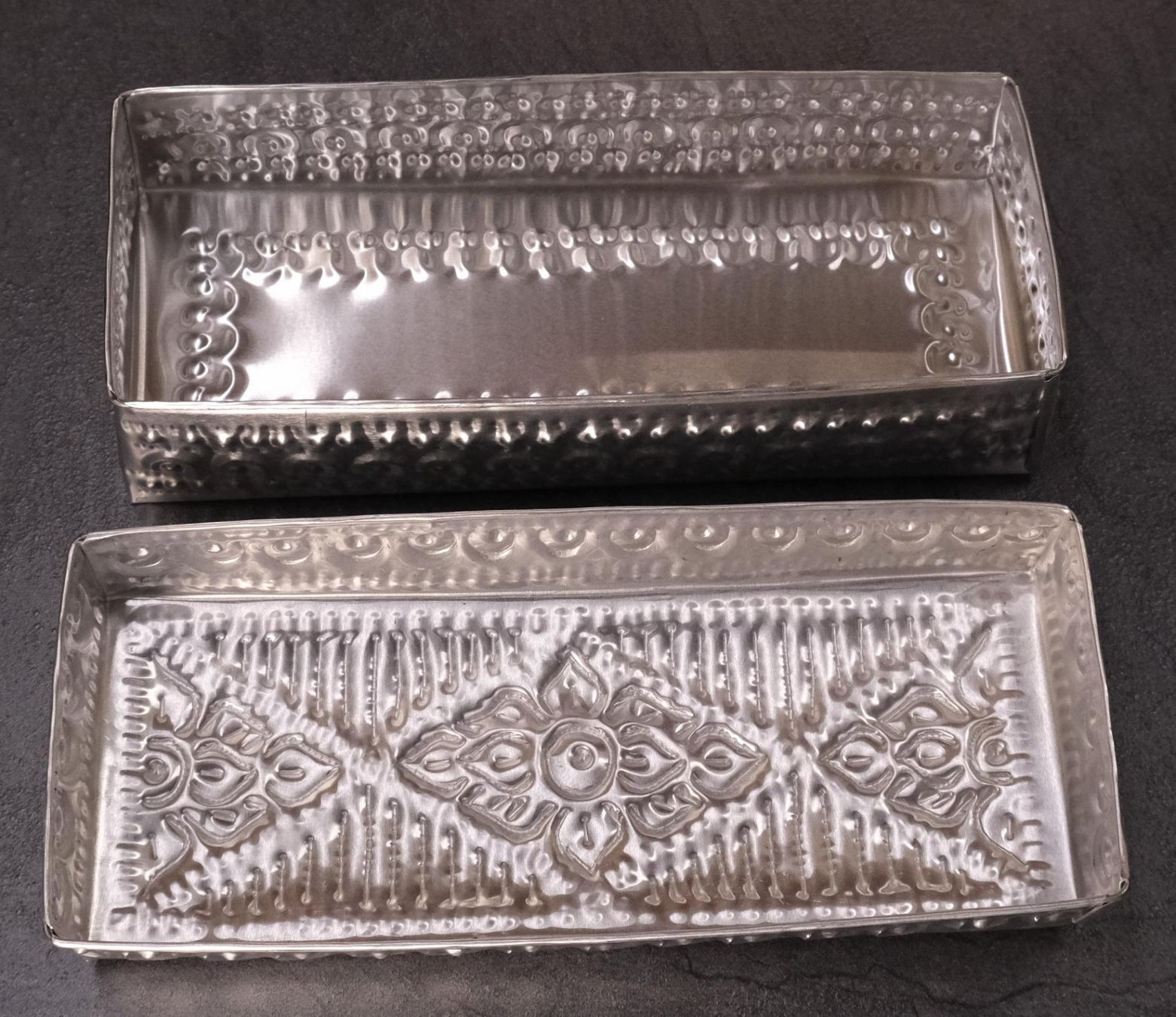 Portagioie: Schatullen Dosen Kistchen Geschenkverpackung, Set 2 Stk – Nuovo (secondo la descrizione) da Zürich venduto da Masala-Oase 2