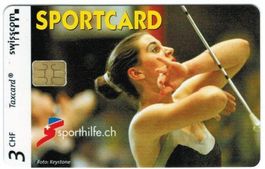 Taxcard Chip-2005 Sportcard Gymnastik 200 Ex ungebraucht