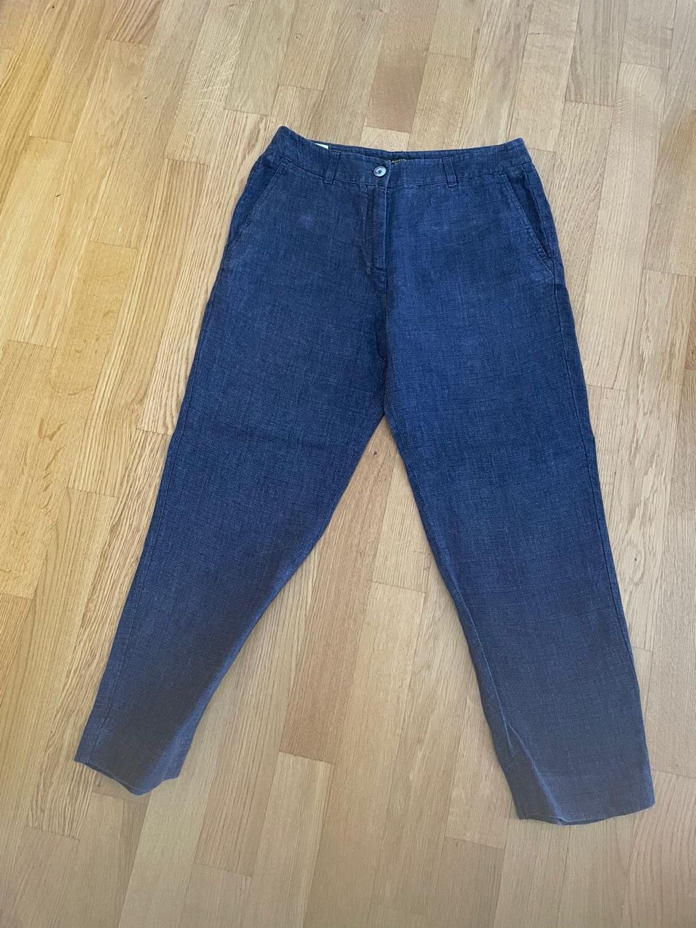 Max Mara Scarpe da donna: Max Mara Weekend 7/8 Jeans mit Leinen – Usato da Reinach BL venduto da pinusmugo