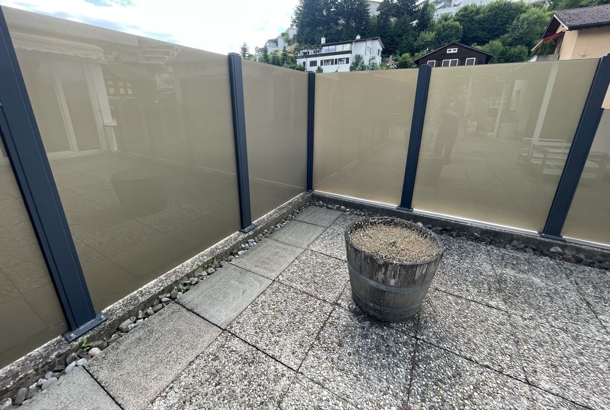 Balustrades: GLASGELÄNDER/BALKONGELÄNDER – D'occasion à Küssnacht am Rigi par Koala73 1