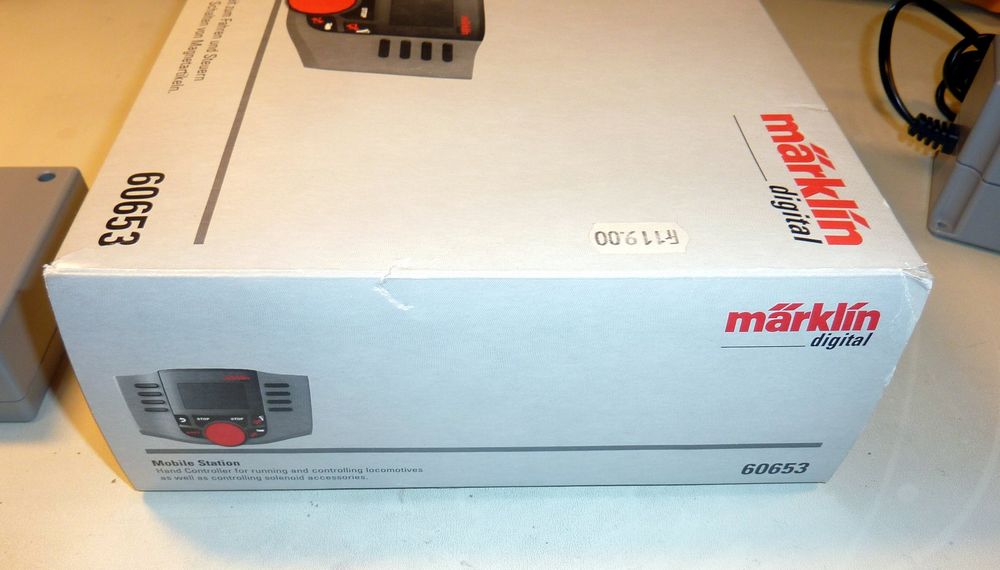 Märklin Mobile Station 60653 mit Trafo + Anschlussbox ☼ (Gebraucht) in ...