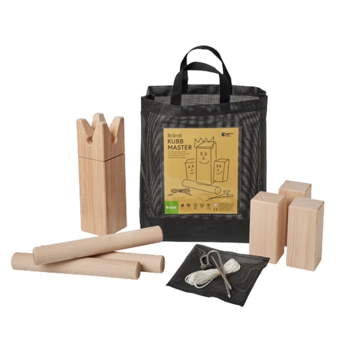 Brändi Giochi: Brändi Kubb Master, in robuster Tragtasche – Nuovo (secondo la descrizione) da Bern venduto da anii_i 2