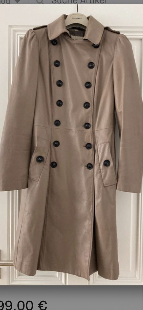 Burberry Mäntel: Burberry Leder Trenchcoat! M-L – Gebraucht aus Fruthwilen von Mariya13 1
