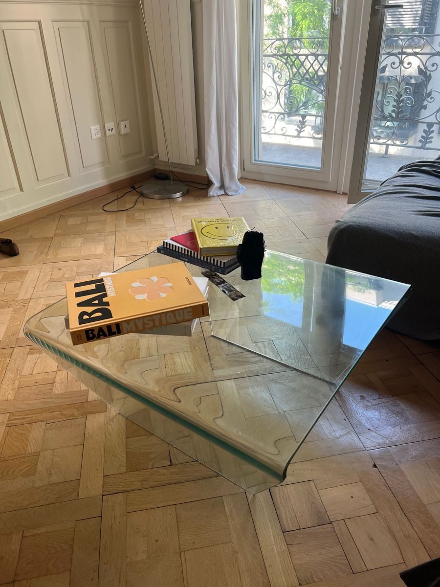 Tavoli: Designer Glastisch Couchtisch – Usato da Zürich venduto da tal_qfp6 1