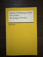 Goethe, Die Leiden des jungen Werther, Reclam 