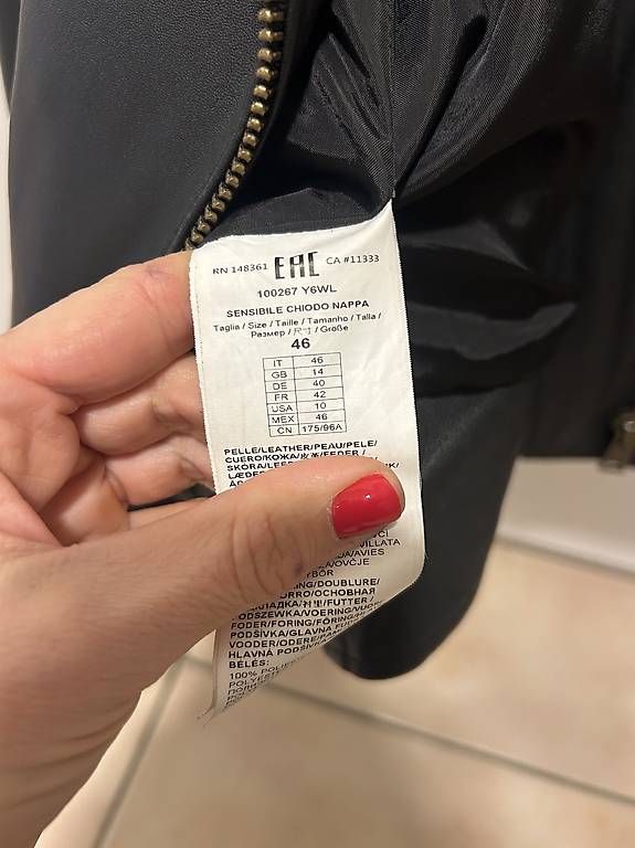 Giacche: Pinko Lederjacke  – Usato da Urdorf venduto da BillaBilla 2