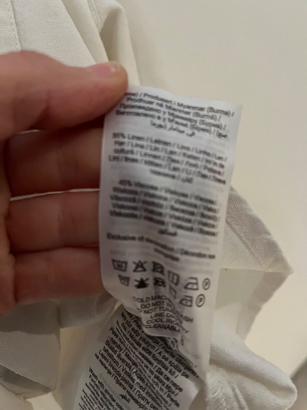 Only Blusen: Only Hemd Leinenanteil Gr.S – Neu (gemäss Beschreibung) aus Domat/Ems von sar_q5bm 4