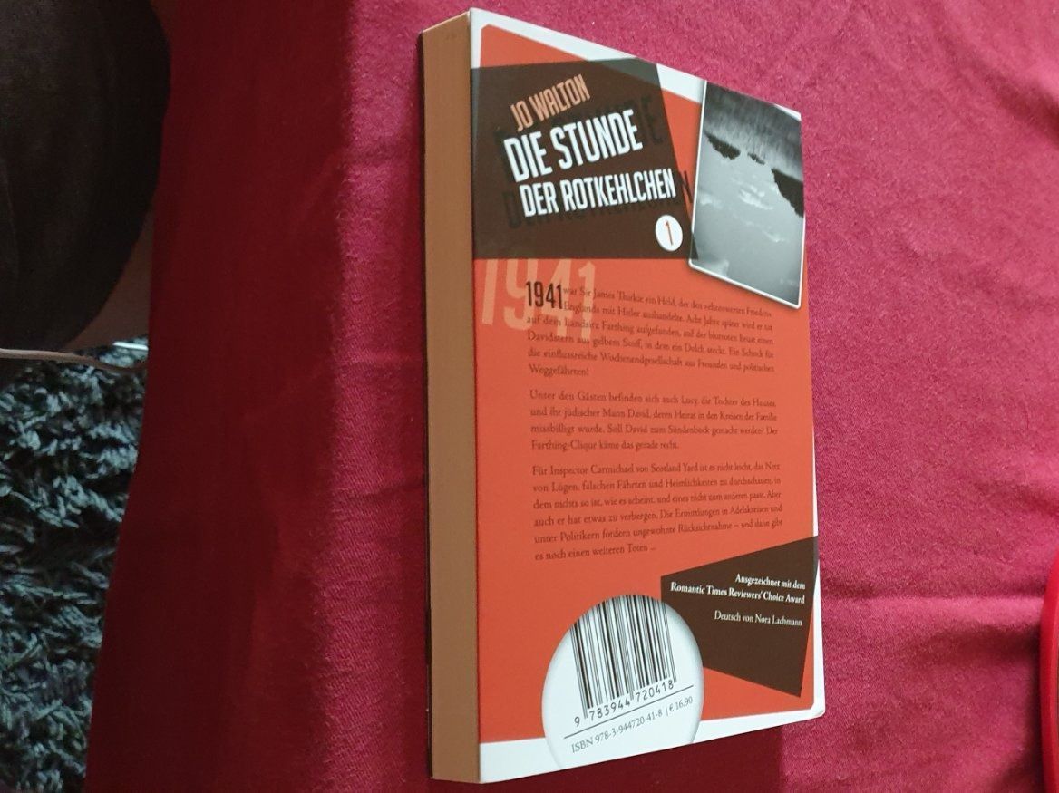 Livres: Jo Walton -- Die Stunde der Rotkehlchen – Neuf (Voir description) à Wattenwil par Mage66 1