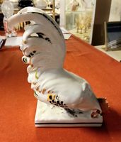 KARL ENS Beau coq en porcelaine,  vers 1900