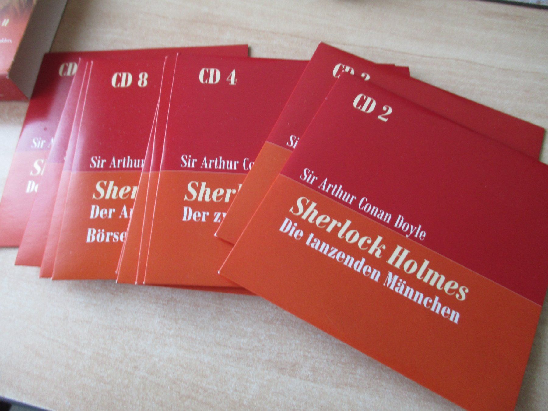 Audiolibri: SHERLOCK HOLMES BOX 2 9 HÖRSPIELE – Usato da Winterthur venduto da katzen07 2