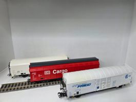 Märklin/Piko/Roco Güterwagen HO DB Cargo/InterFrigo/3 Wagen