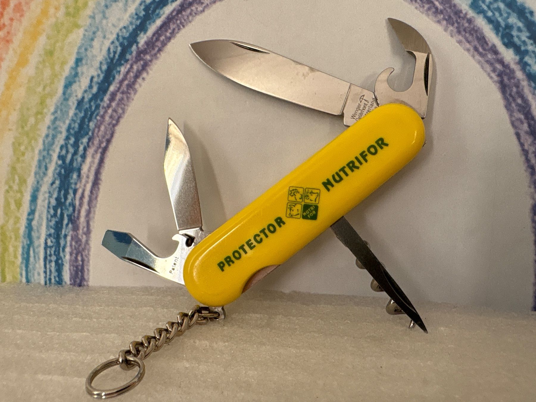 Wenger Coltelli tascabile: WENGER - Sackmesser - PROTECTOR NUTRIFOR – Usato da Andwil SG venduto da Rainboli