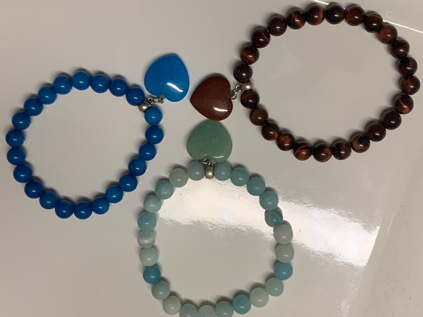 Bracciali & Braccialetti: Halbedelsteinarmband – Nuovo (secondo la descrizione) da Birmenstorf AG venduto da BMW.M5 4