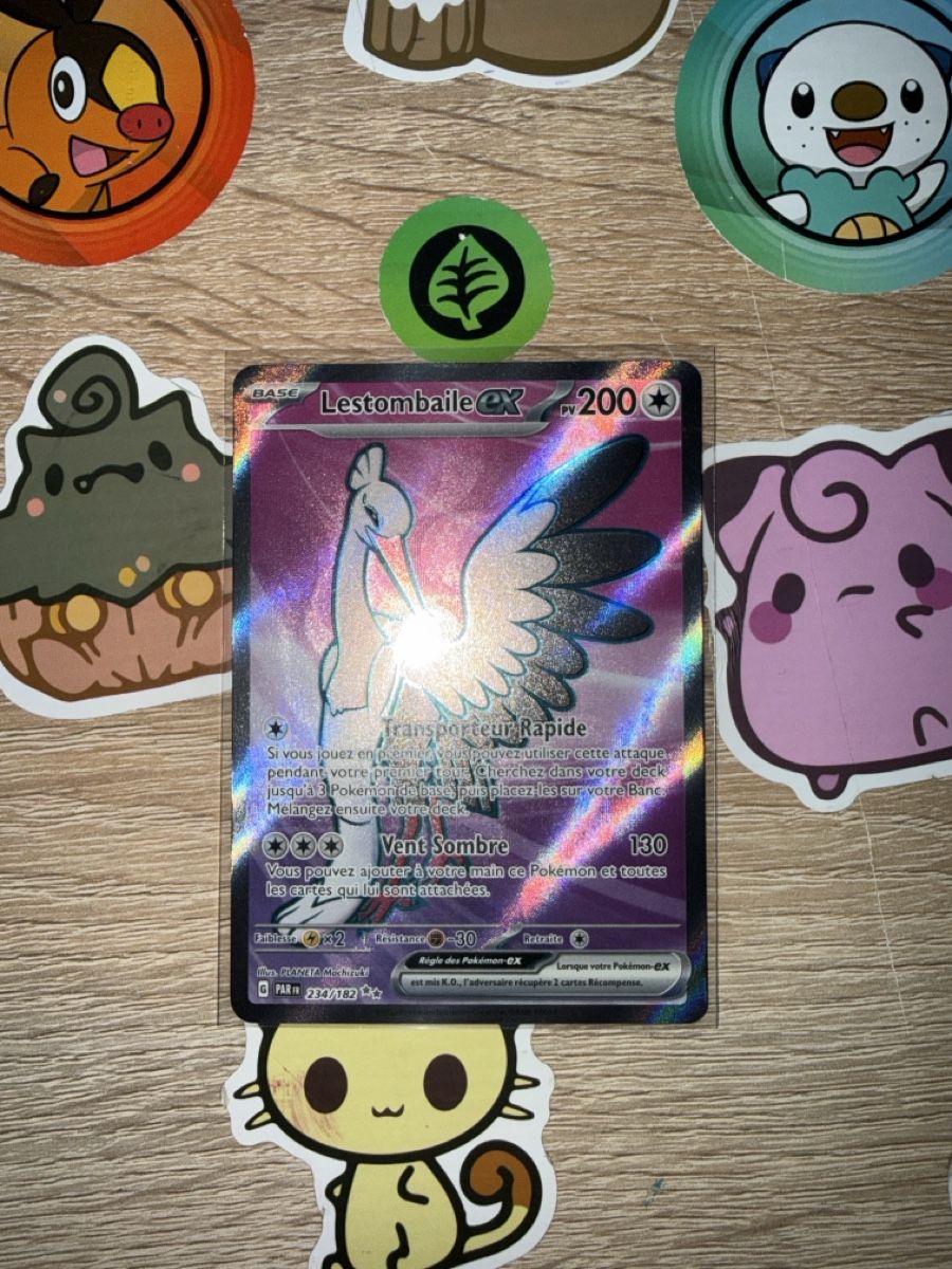 Pokémon Carte collezionabili: Lestombaile Full Art PAR – Nuovo (secondo la descrizione) da St-Maurice venduto da Whatty