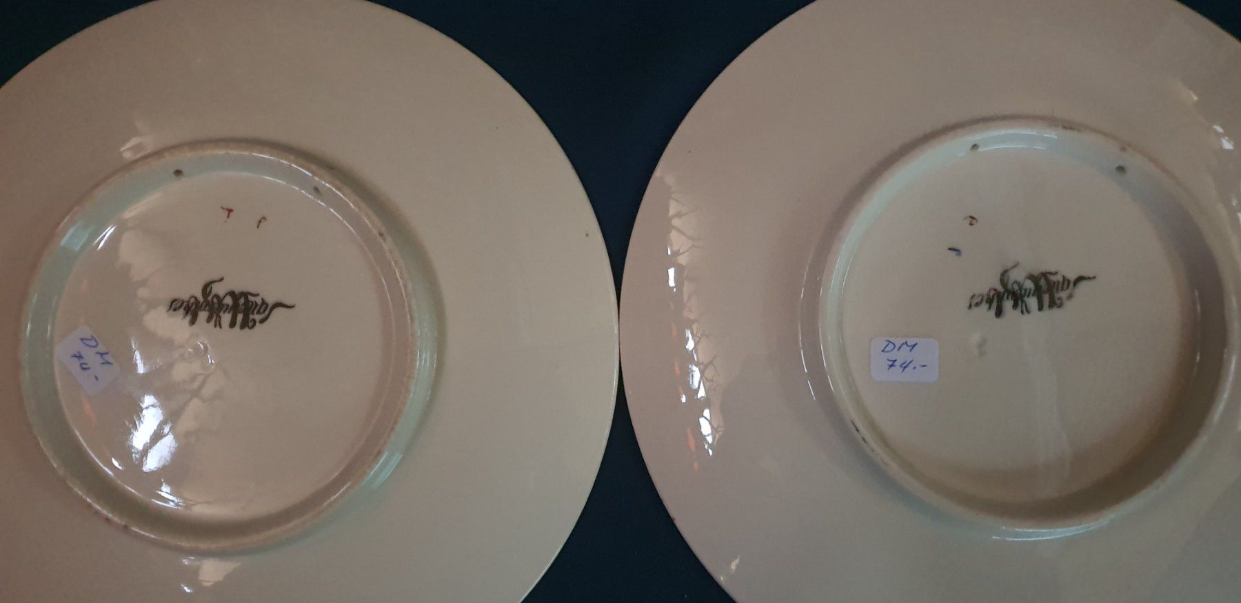 Assiettes: 2 LUSTIGEN TELLER – D'occasion à Schönenwerd par Sneki55 1