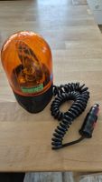 Orangene Warnleuchte MICRO ROT mit Magnetfuss, Top!