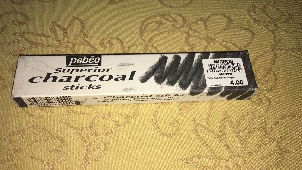 Set 24 Carboncini Per Disegno - Morbidi, Medi, Duri + Bianchi, Per Schizzi E Ombre, Con Scatola - Foto 9