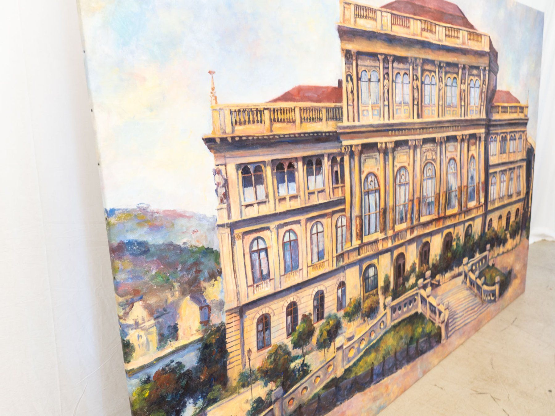Tableaux: Acrylbild Budapest - sehr gross - Ref. 07/06 – D'occasion à Au ZH par BrockiAu 2