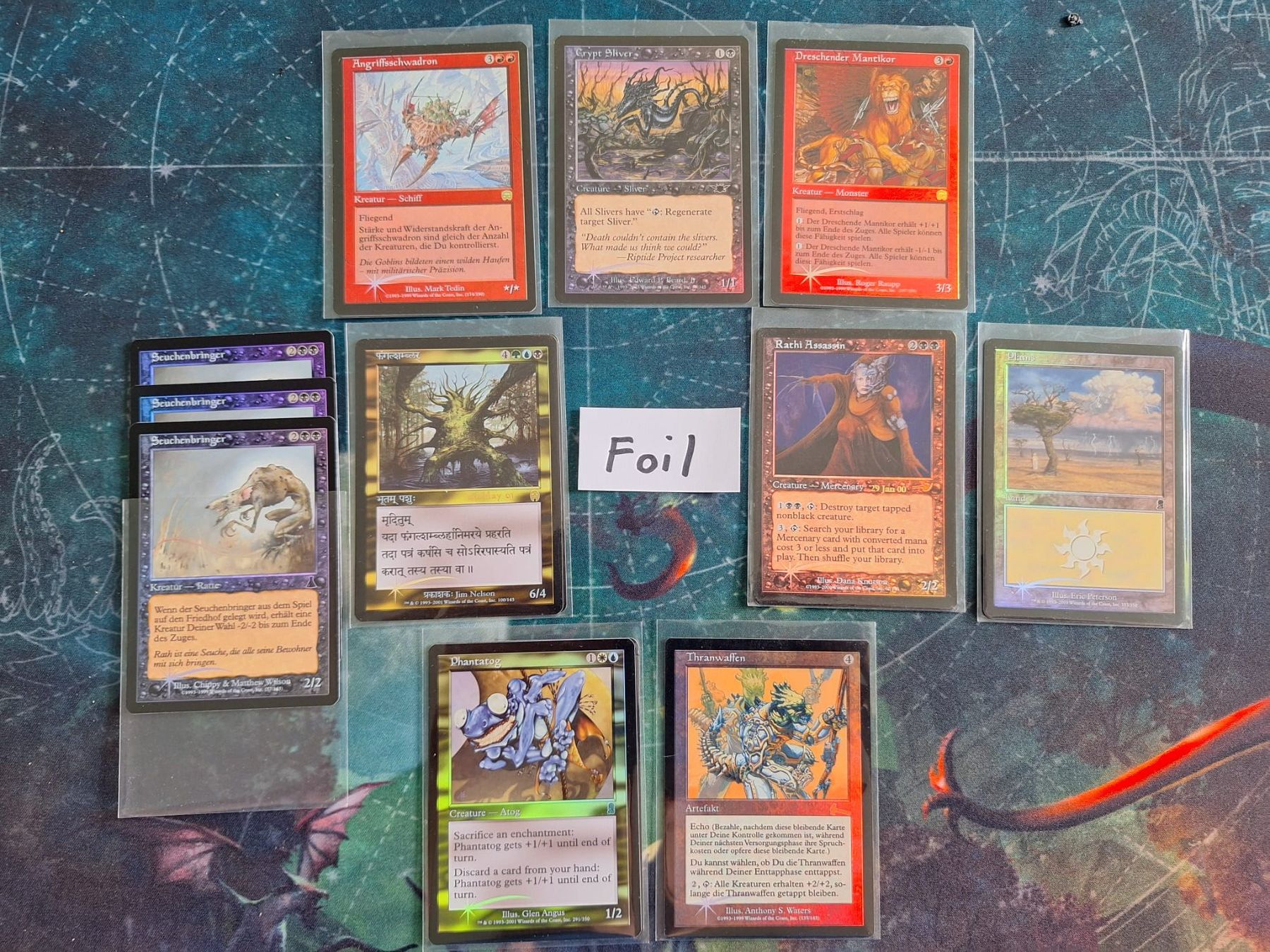 Magic The Gathering Sammelbilder & Trading cards: Alte Magic Foils, old boarder – Gebraucht aus Aarau von bag_t65l