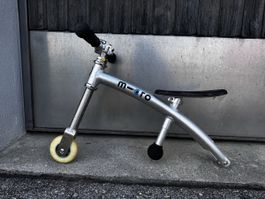 Micro Laufrad Mini, Silber, Kindervelo