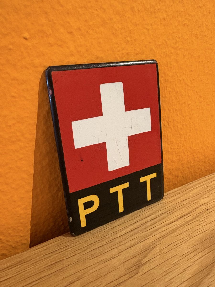 Insegne: PTT Signet Emaille – Usato da Luzern venduto da sonvico 1
