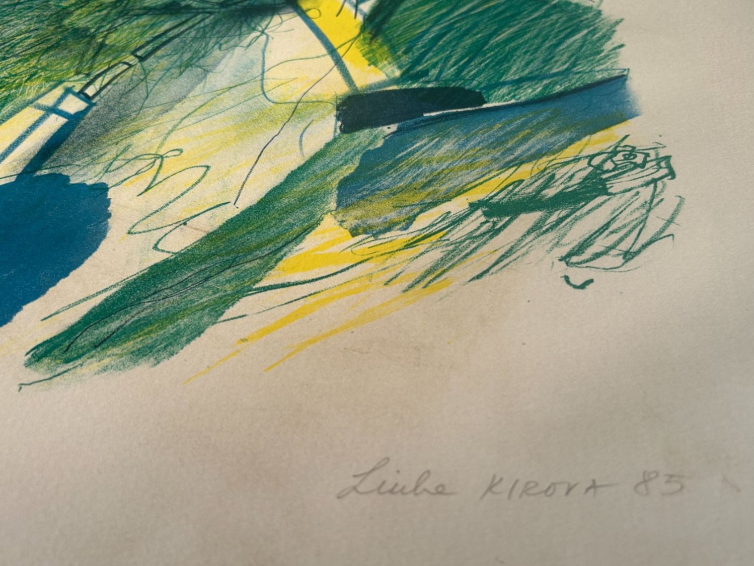 Grafica & Litografie: Lithographie Liuba Kirova – Usato da Bourrignon venduto da mireillered 1