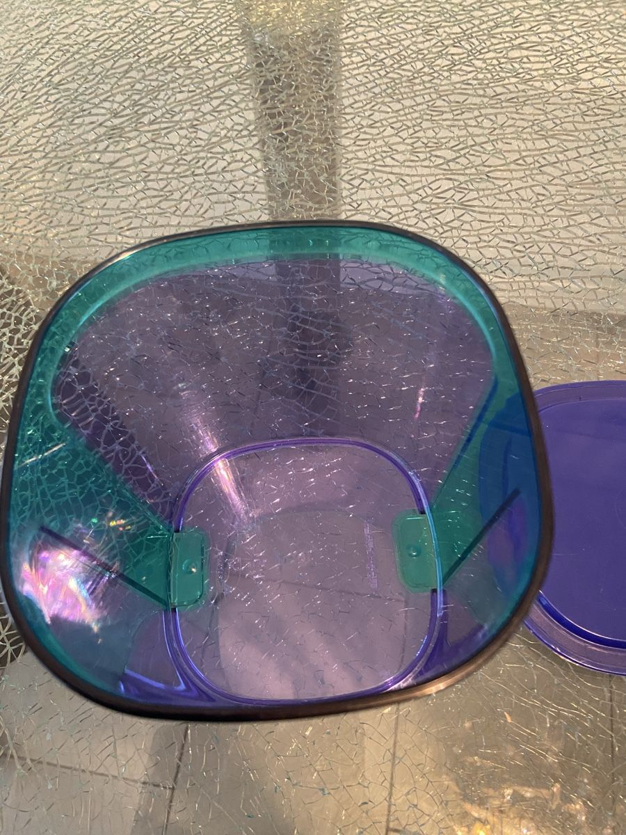 Tupperware Contenitori & Simili: Tupperware Box mit Deckel, blau/türkis – Nuovo (secondo la descrizione) da Oftringen venduto da andrax 2