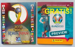 PANINI WM 2002 Korea Japan KOMPLETT plus EURO2020 GRATIS !!