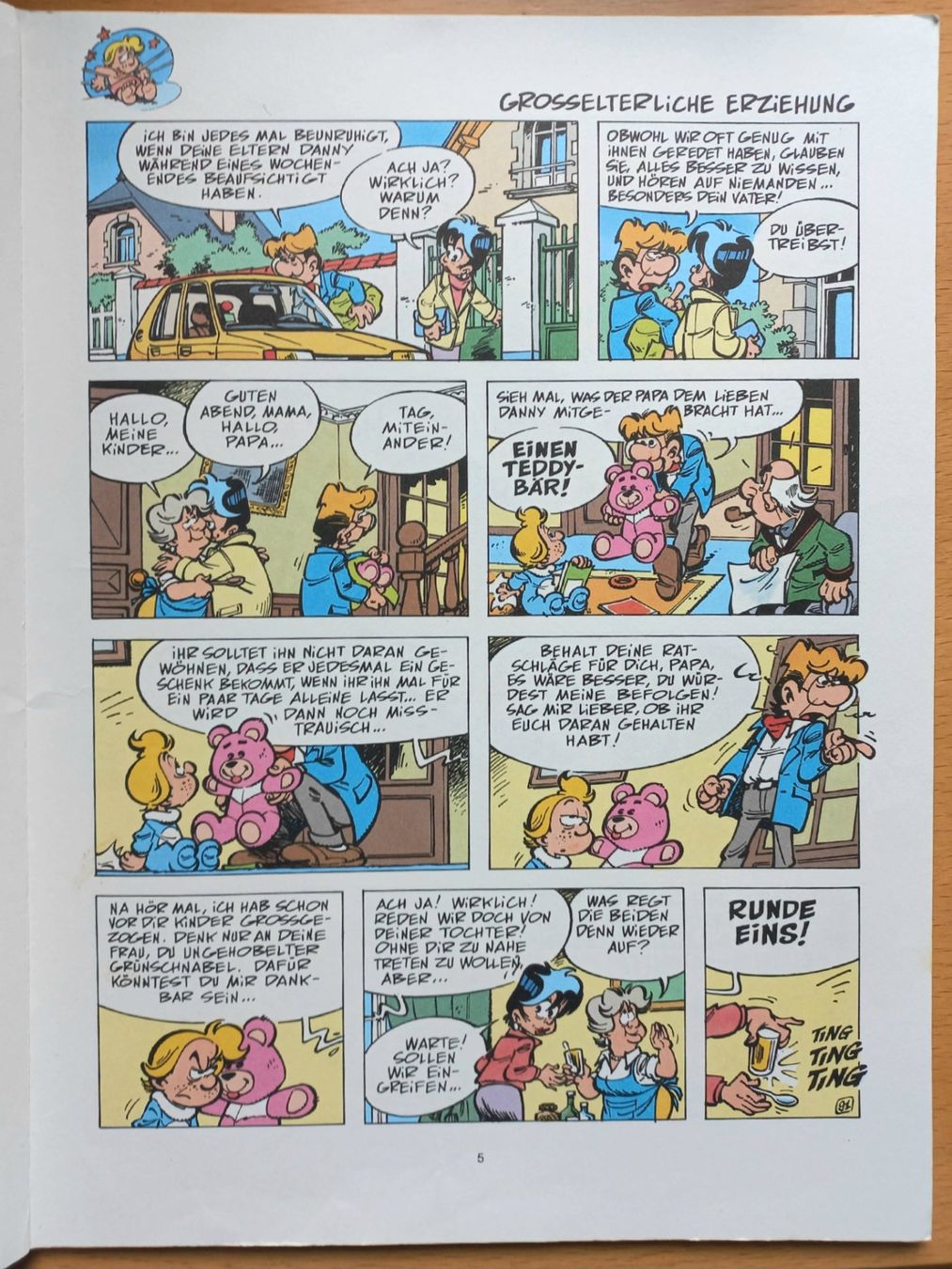 BD: Comic - Danny 3 - Vatis Wonneproppen – D'occasion à Niederuzwil par lubimaja 1