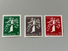 Briefmarke - Schweiz - Esposizione 1939 - postfrisch