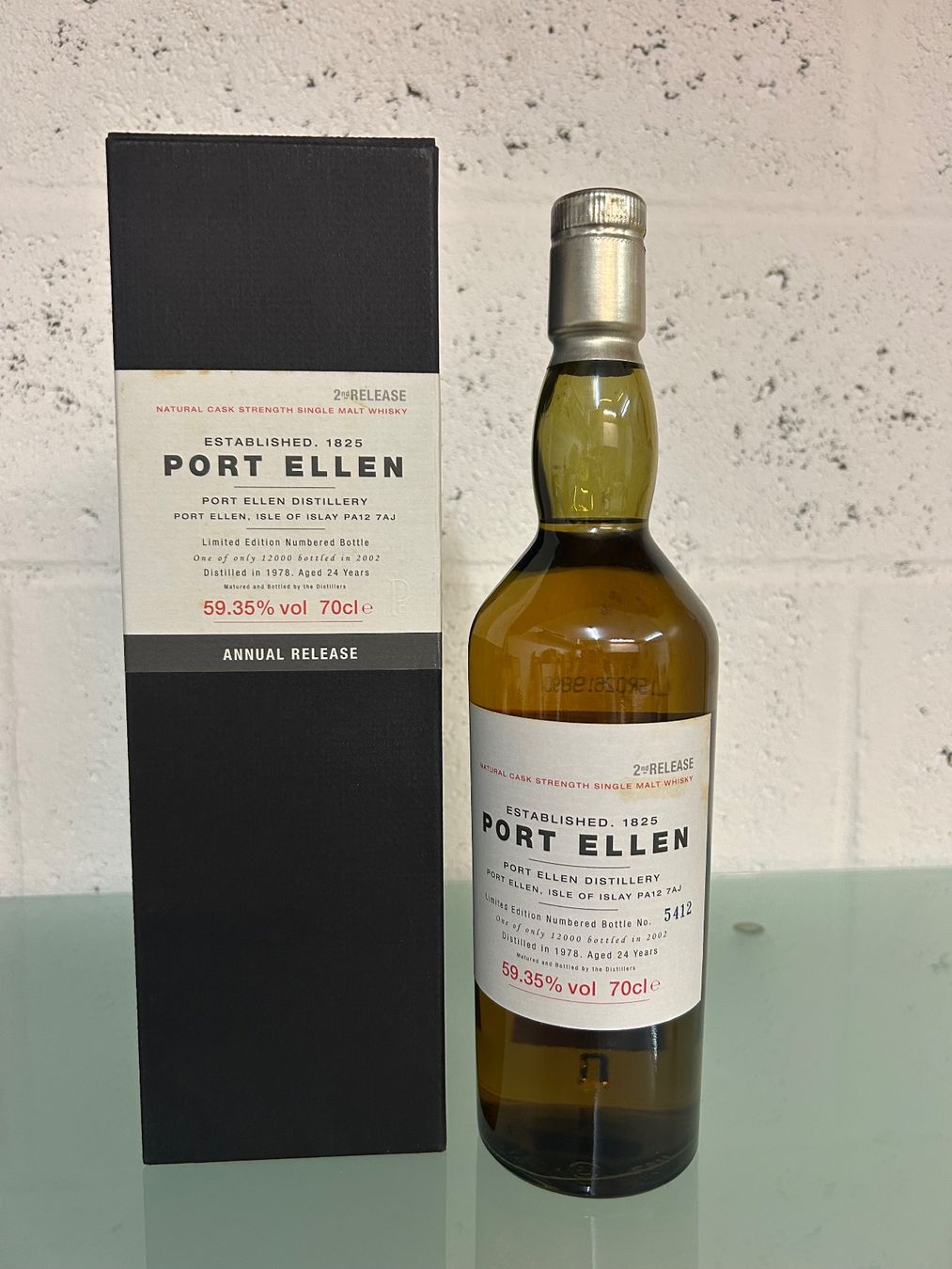 Port Ellen Bevande alcoliche: Port Ellen 1978 24 yrs old 2nd release – Nuovo e nell'imballaggio originale da Boulens venduto da gre_5grf