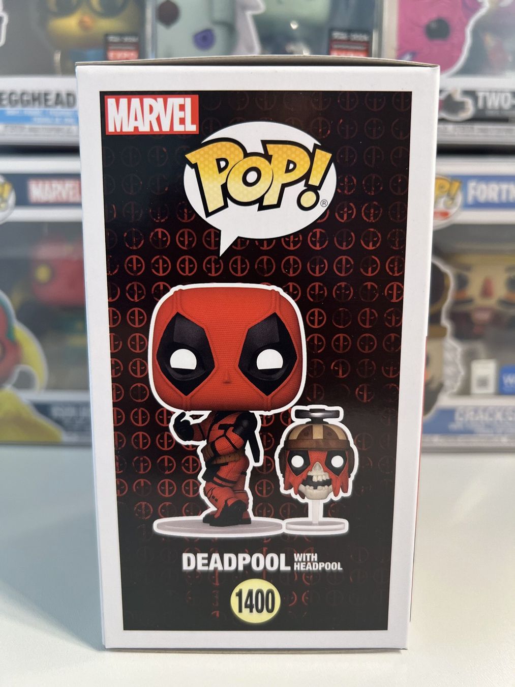 Funko Statuette: Funko POP! Deadpool - Deadpool with Headpool – Nuovo e nell'imballaggio originale da Le Mouret venduto da perfectbijou 1