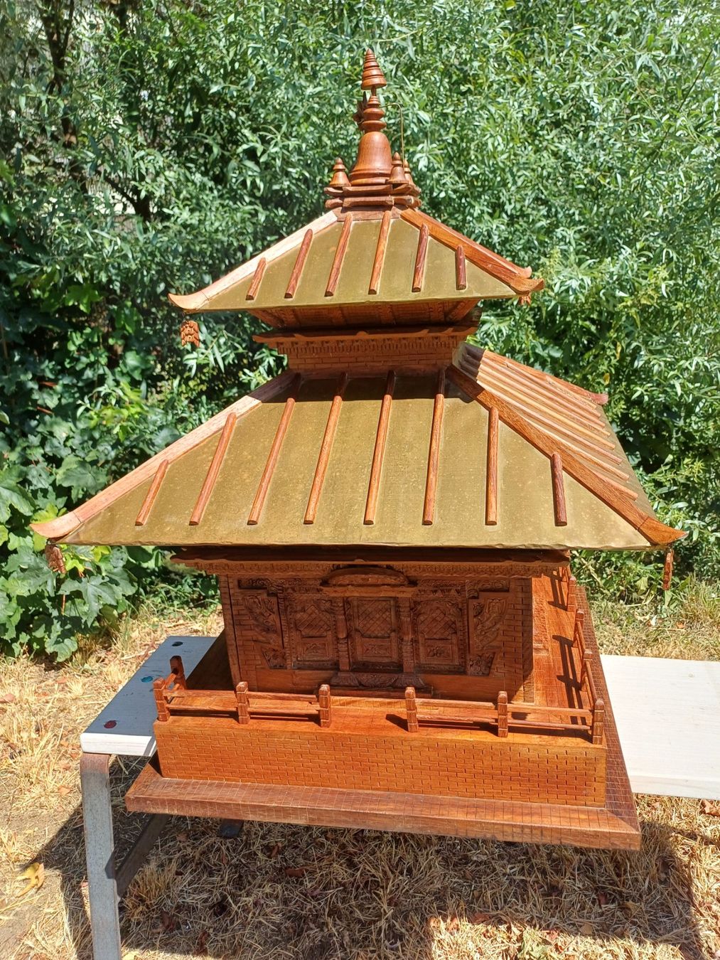 Sculture & Statue: Original Nepal-Tempel – Usato da Frick venduto da wbc 5