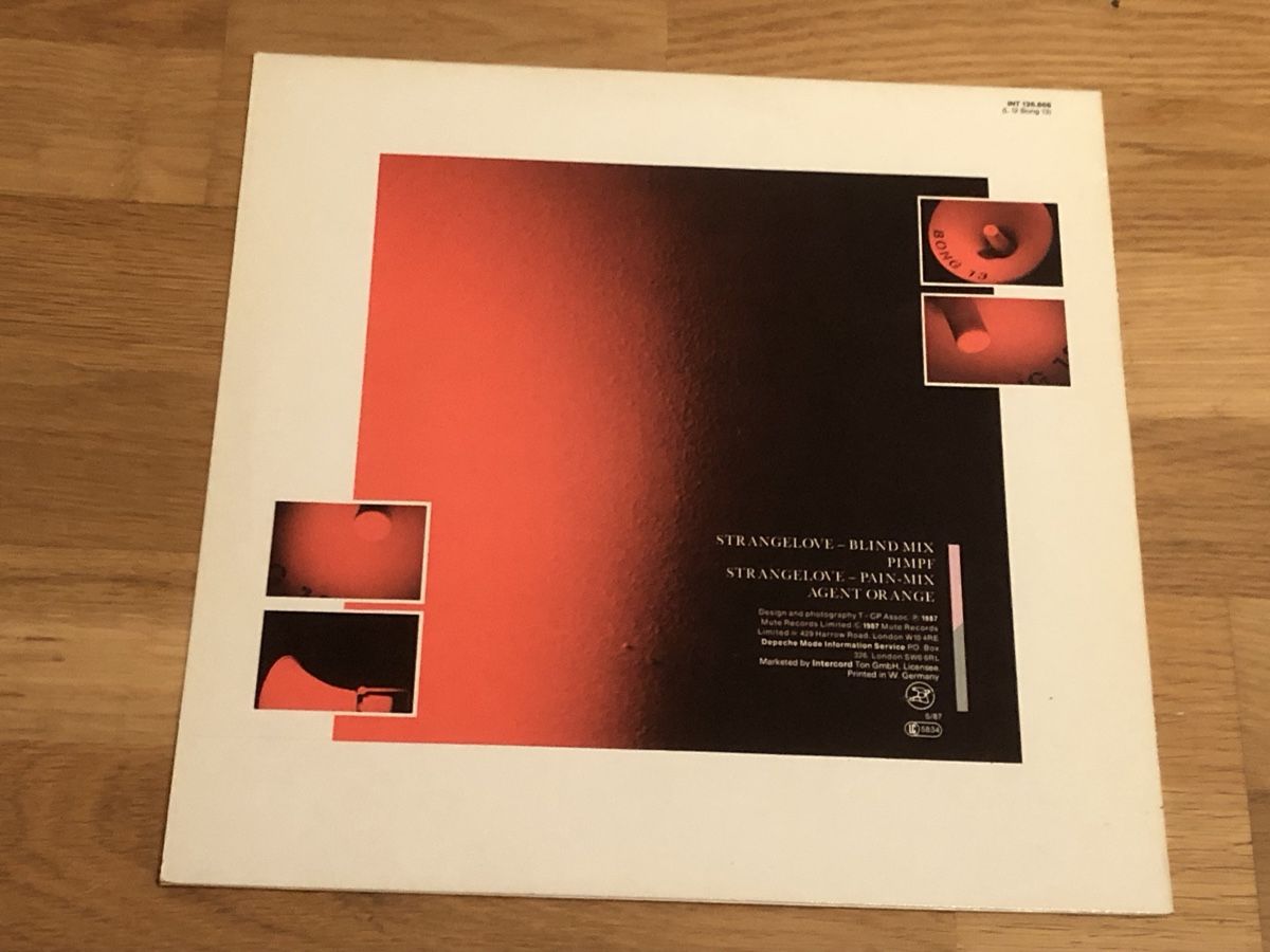 Schallplatten: Depeche Mode. Maxi 1987. Strangelove – Gebraucht aus Faulensee von Mizuno06 1