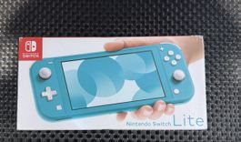 Nintendo Switch Lite Türkis mit Ladekabel