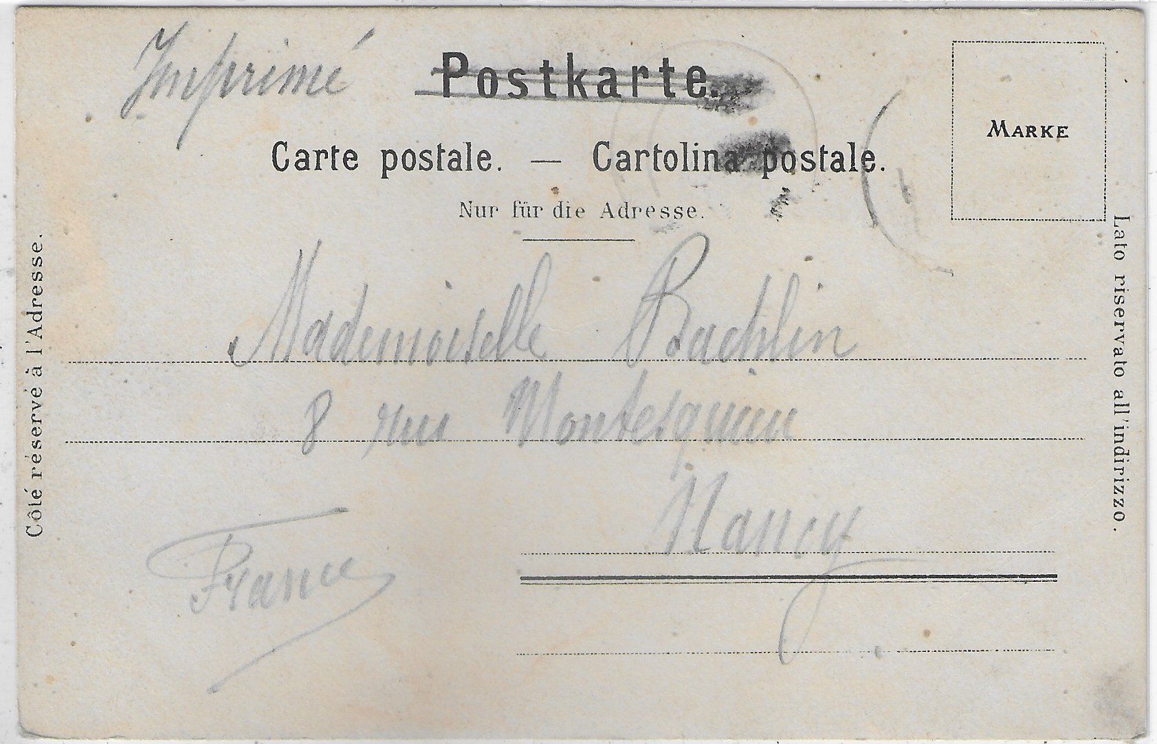 Cartes postales: Treib – Défectueux à Ettingen par Kartenplanet 1