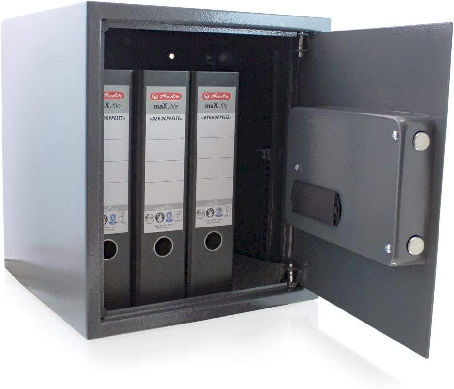 Casseforti: BITUXX Elektronischer Wandtresor Grau – Nuovo e nell'imballaggio originale da Bottighofen venduto da zaap