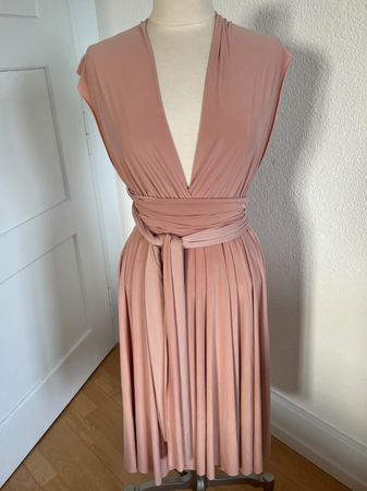 GODDIVA London Damen Kleid in Gr. 38, Rosa