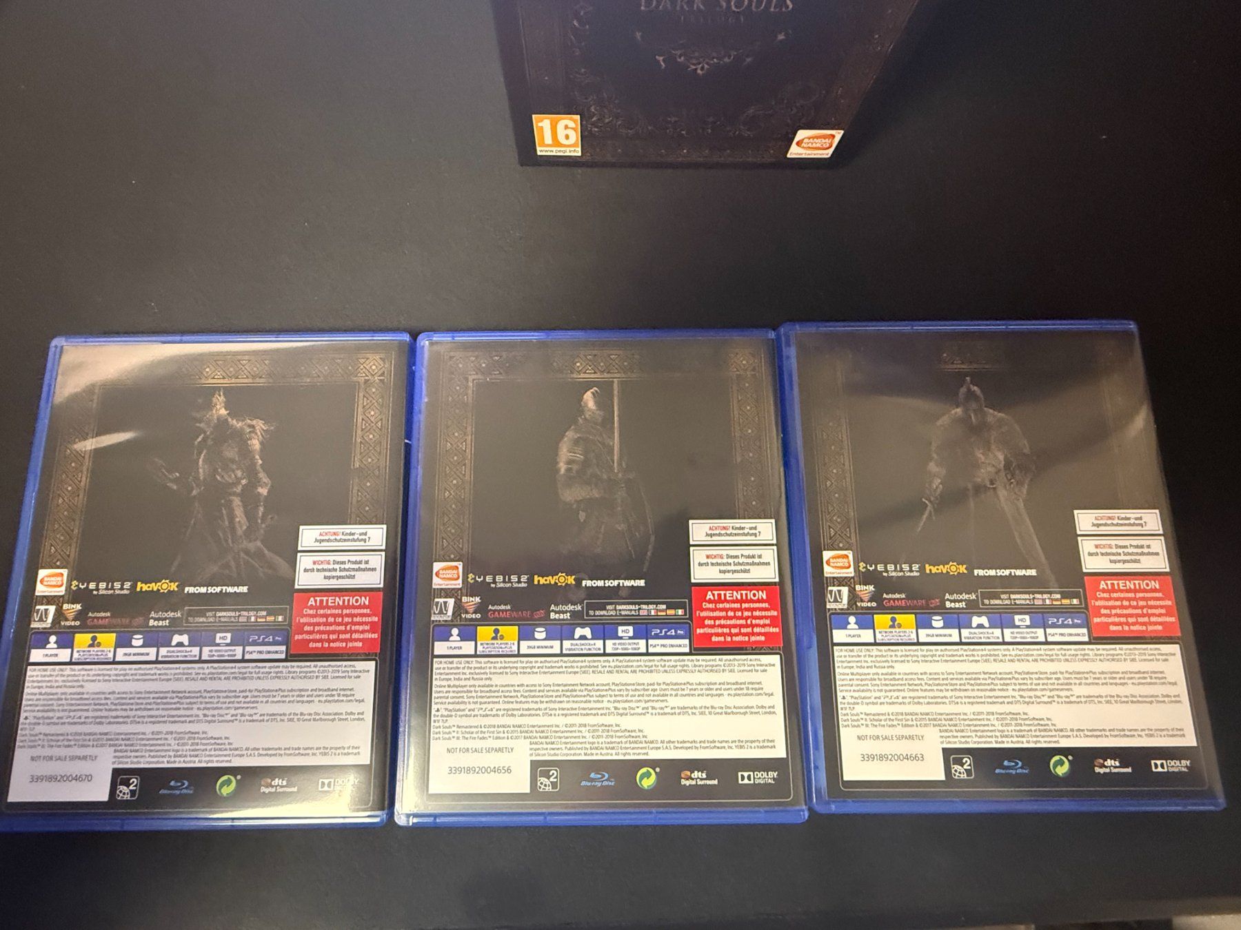 Sony Spiele: Dark Souls Triology - PS4 – Gebraucht aus Pont-de-la-Morge von Darfal 3