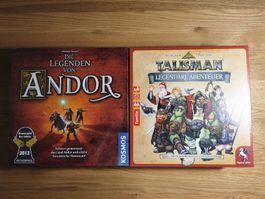 Brettspiel, Die Legenden von Andor und Talisman