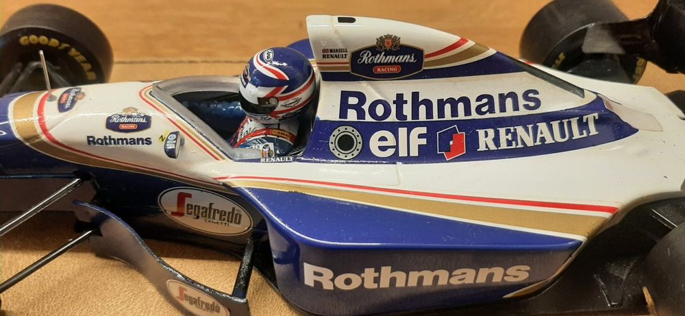 Minichamps 1:18 N. Mansell Williams Renault FW16 de Fórmula 1 1994