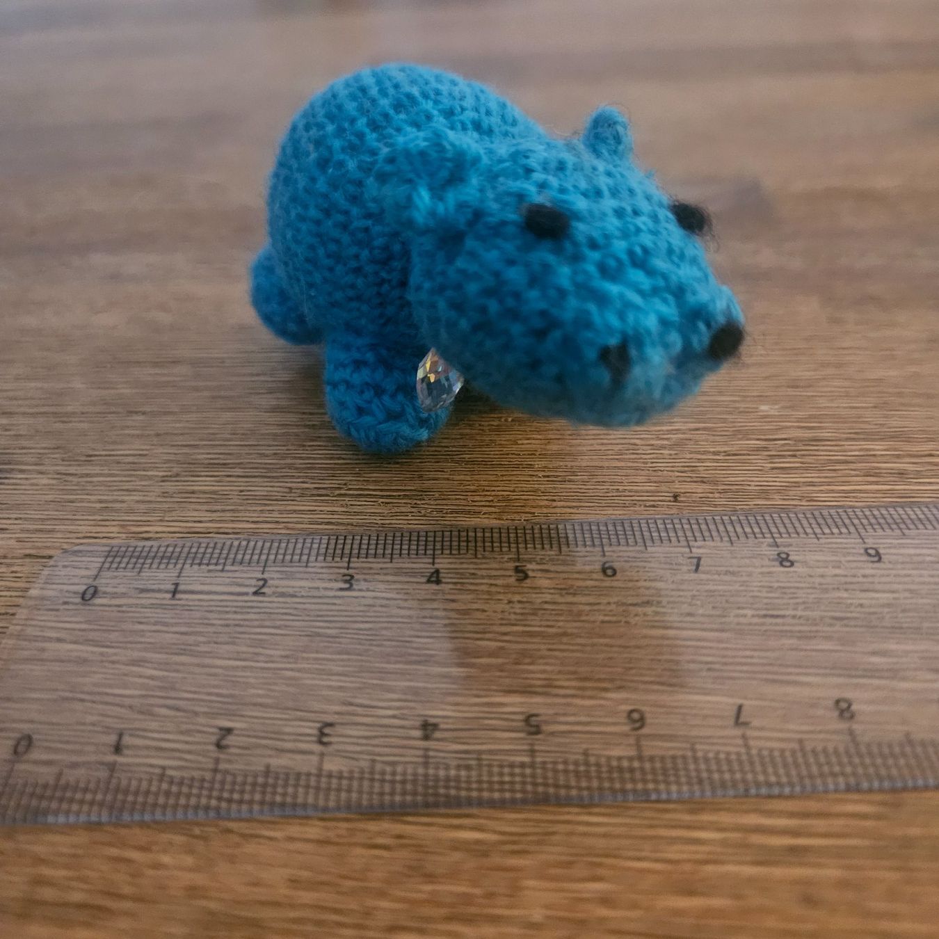 Statuette: Amigurumi Häkel - Nilpferd – Nuovo (secondo la descrizione) da Biel/Bienne venduto da Aura1