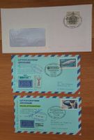 3 Briefe Luftpost/Sondermarke/Sonderstempel Zeppelin
