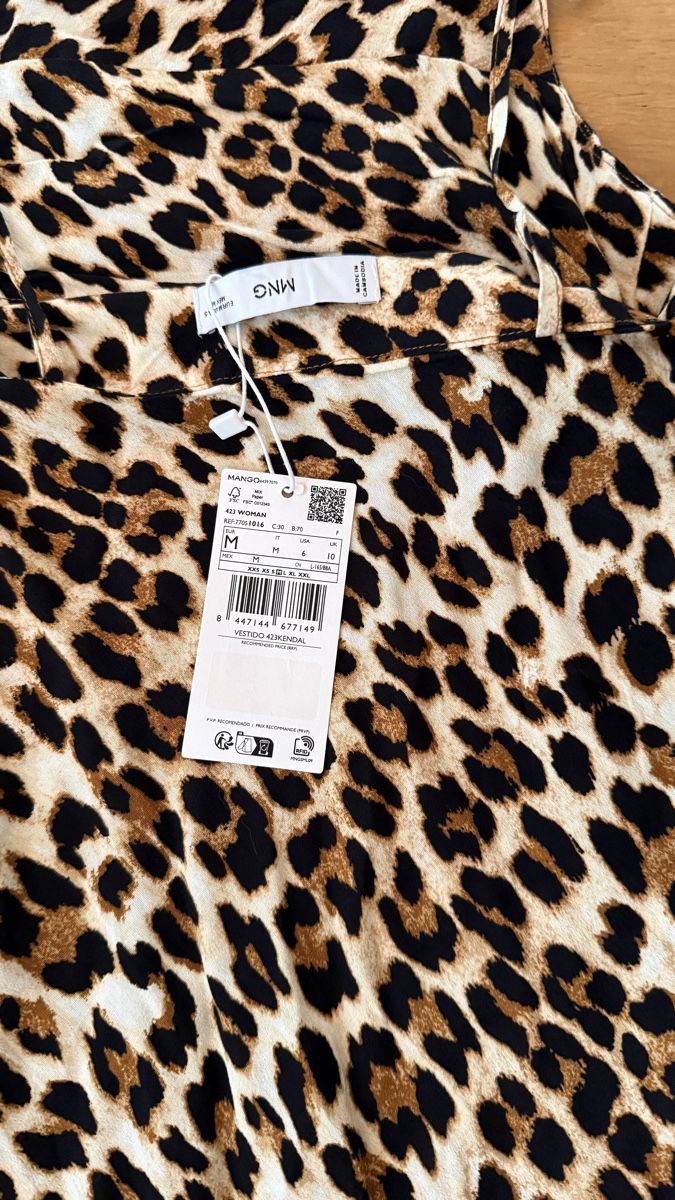 Mango Vestiti: Mango  leopard slip Dress, size M – Nuovo e nell'imballaggio originale da St-Gingolph venduto da Ynatka 1