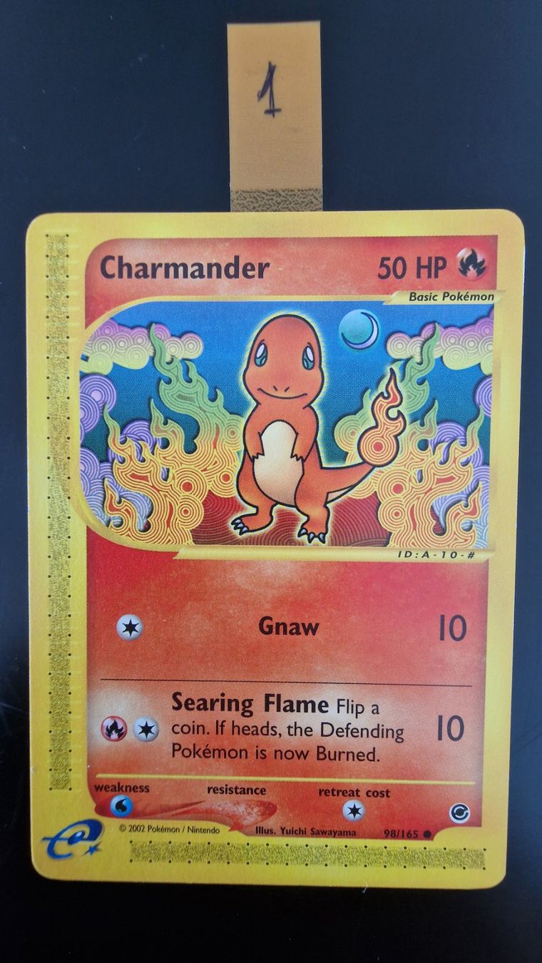 Pokémon Cartes à collectionner: Charmander #98 – Pokémon Expedition – D'occasion à Veytaux par PocketMonster